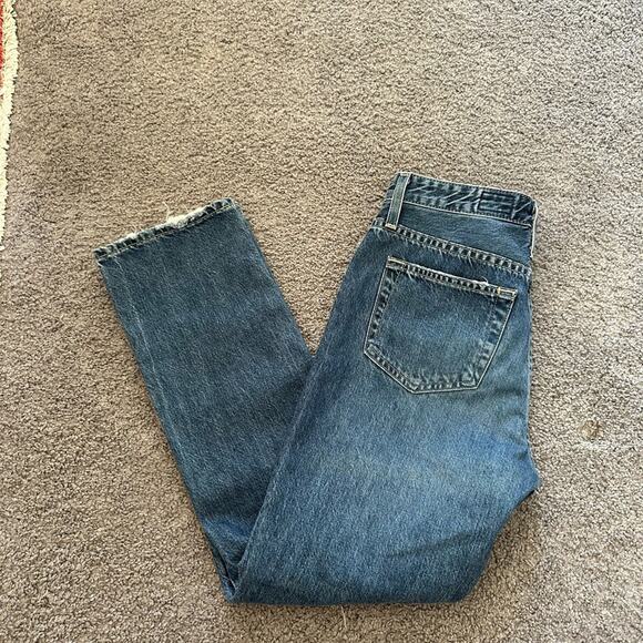 AG The Isabelle High Rise Crop Straight Jeans - Picture 8 of 8